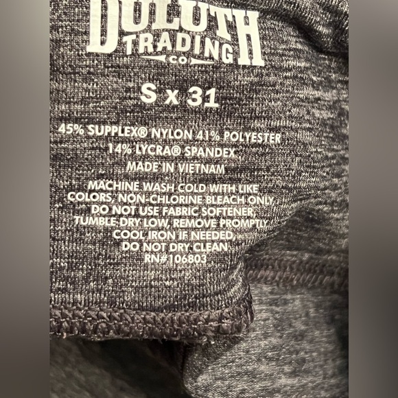 Duluth Sweatpants Women's Sx31 Classic gym athletic pants gray pockets trendy - Picture 9 of 15